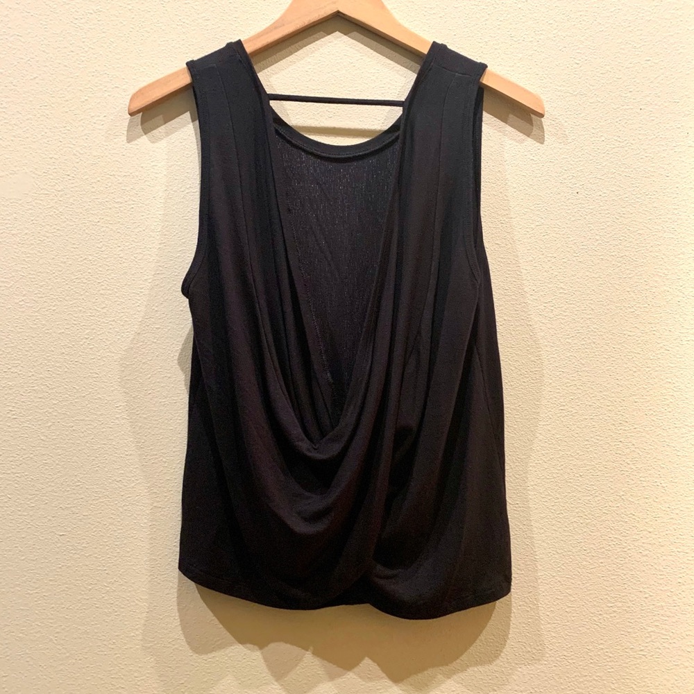 SOLD - Athleta Revive Drape Tank Top - Picture 3 of 8